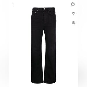 Toteme Classic Black Denim Pants